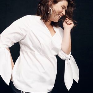 Universal Standard J.Crew Poplin Blouse 3X